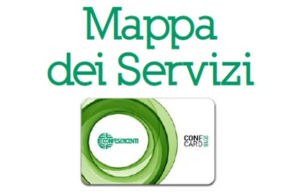 NEW! Consulta la nostra Mappa dei Servizi 2018
